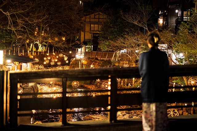 黒川温泉湯あかり画像