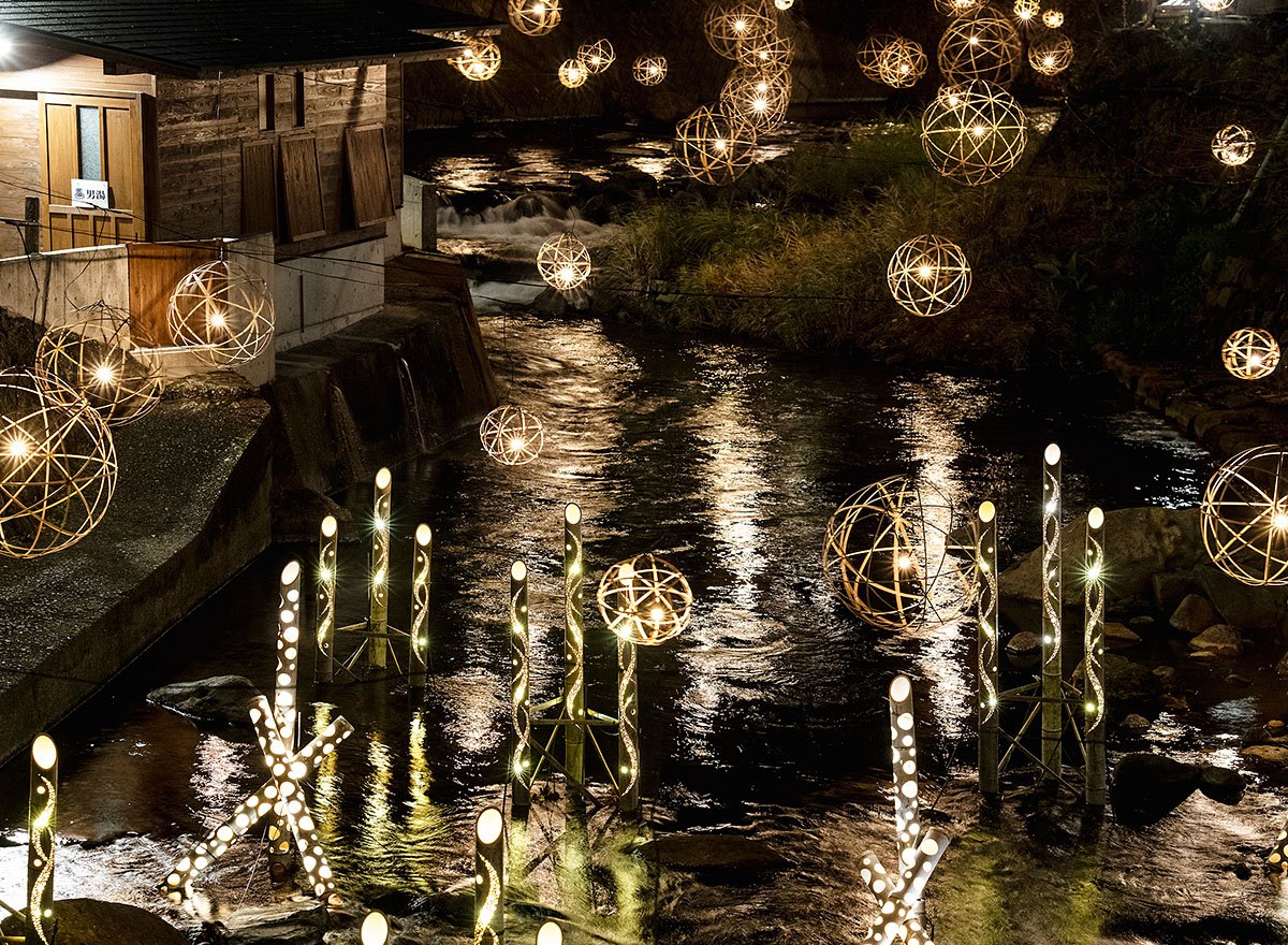 黒川温泉湯あかり画像