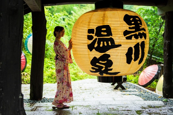 黒川温泉 湯涼み