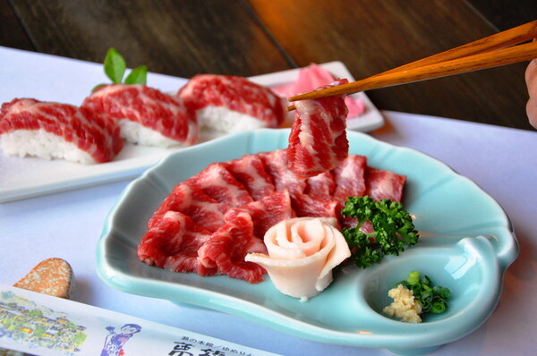 【料理グレードＵＰ】熊本名産｢上馬刺し｣付きプラン
