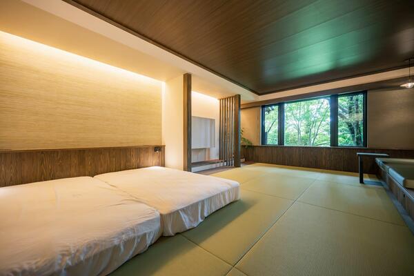 露天風呂付客室で１泊朝食プラン♪